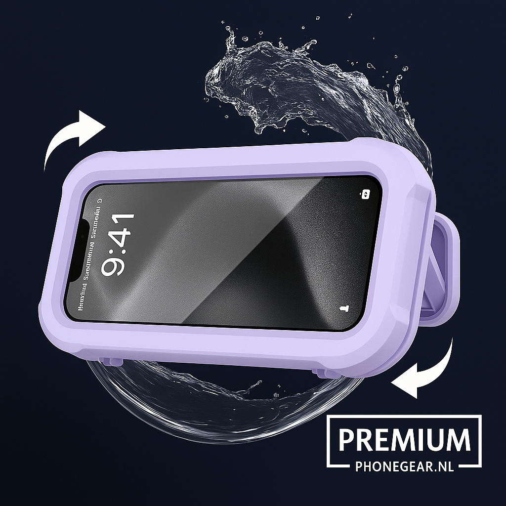 Waterdichte Douche Telefoonhouder – 360° Draaibaar & Touchscreen Proof