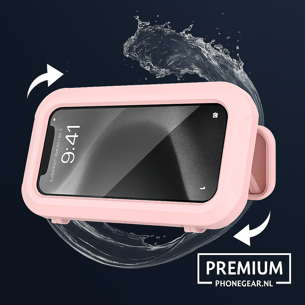 Waterdichte Douche Telefoonhouder – 360° Draaibaar & Touchscreen Proof