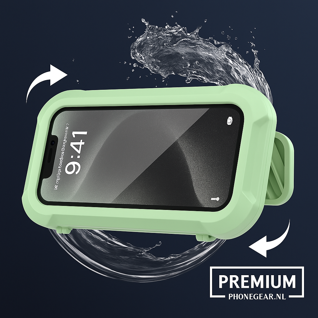 Waterdichte Douche Telefoonhouder – 360° Draaibaar & Touchscreen Proof