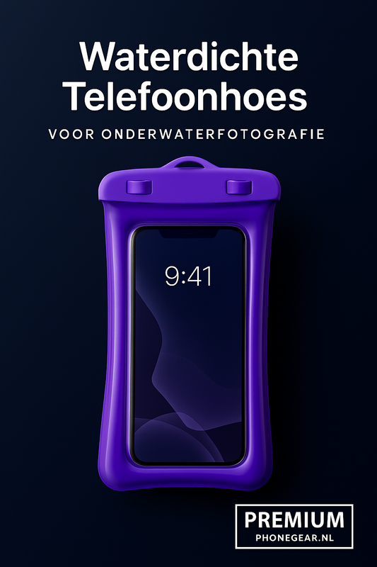 Waterdichte Drijvende Telefoonhoes – Airbag Bescherming voor Onderwaterfotografie