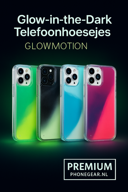 GlowMotion™ Zand Telefoonhoesje – Lichtgevende Summer Case voor iPhone