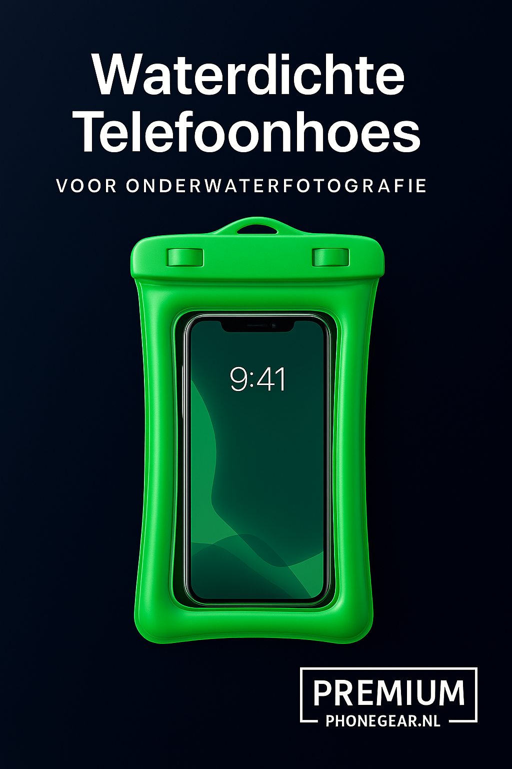 Waterdichte Drijvende Telefoonhoes – Airbag Bescherming voor Onderwaterfotografie