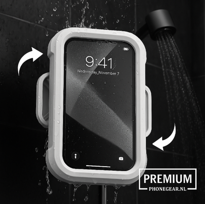 Waterdichte Douche Telefoonhouder – 360° Draaibaar & Touchscreen Proof
