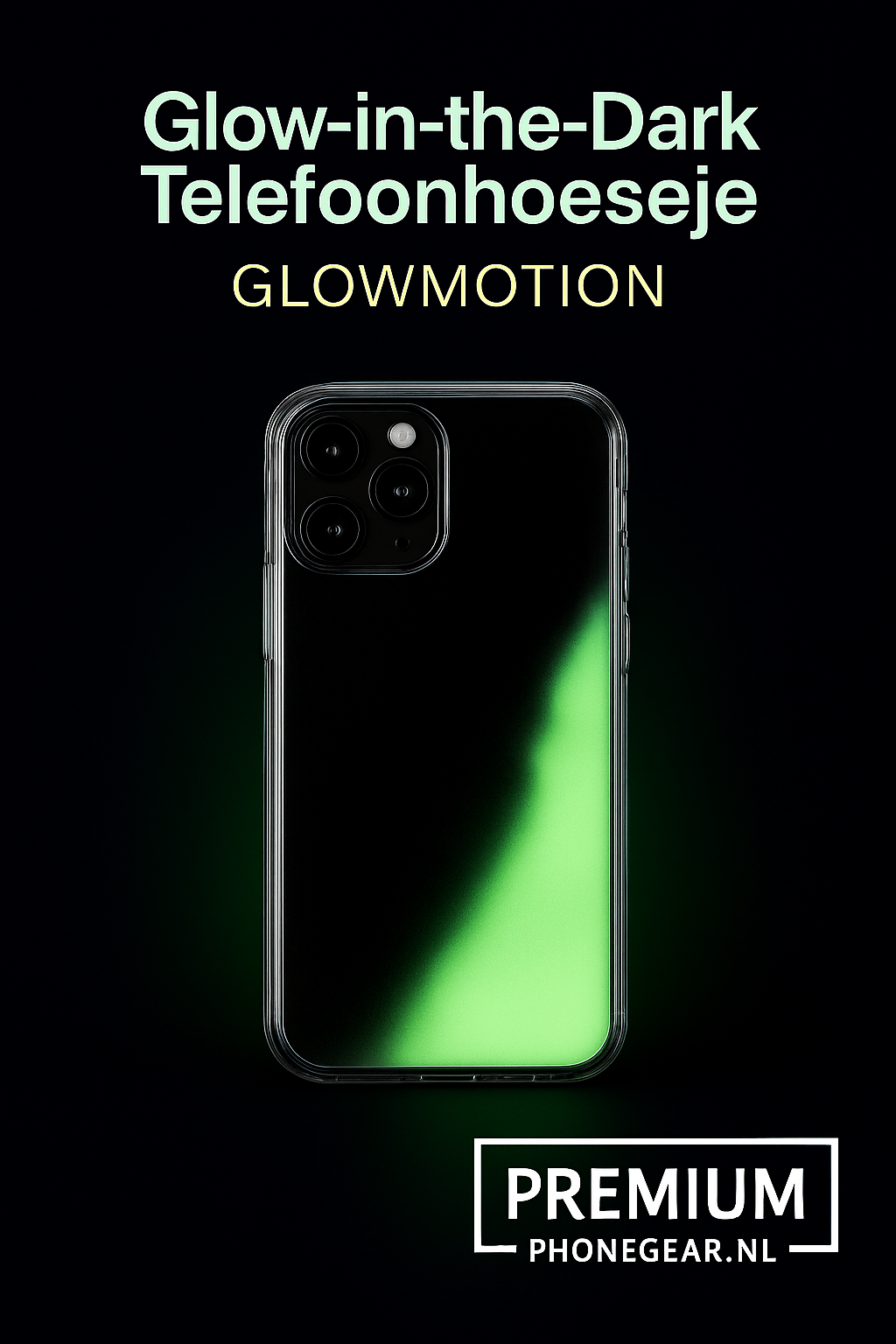 GlowMotion™ Zand Telefoonhoesje – Lichtgevende Summer Case voor iPhone