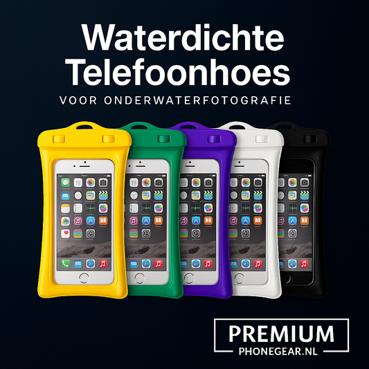 Waterdichte Drijvende Telefoonhoes – Airbag Bescherming voor Onderwaterfotografie