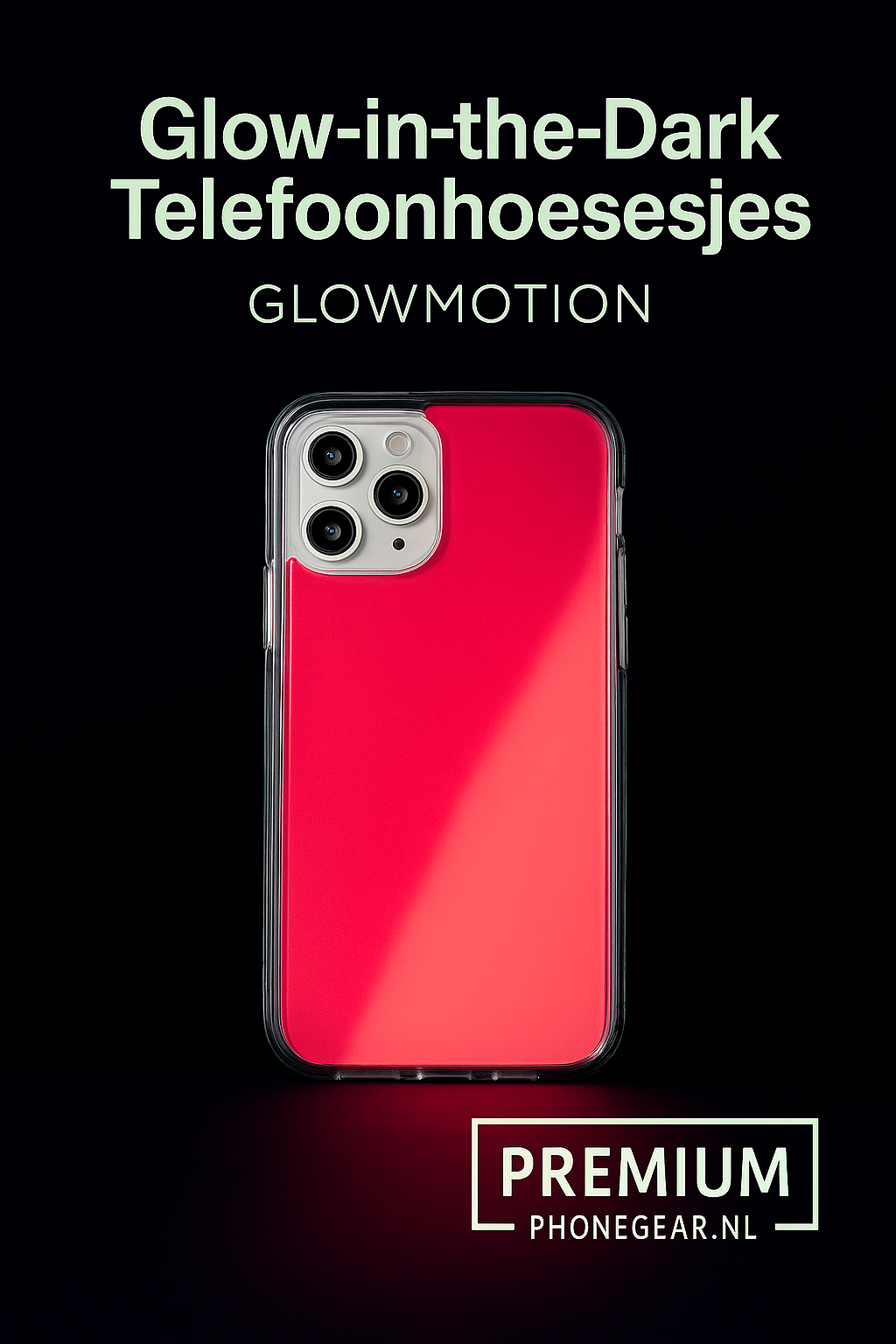 GlowMotion™ Zand Telefoonhoesje – Lichtgevende Summer Case voor iPhone